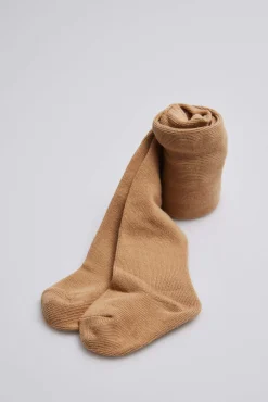 Leotardo clásico bebé camel