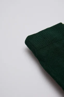 Leotardo clásico bebé verde botella