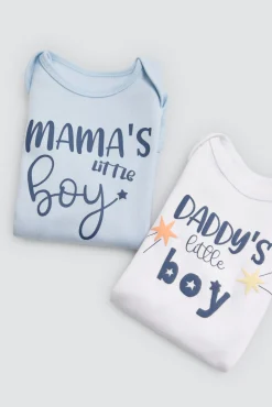 Pack 2 bodies bebé manga larga Mama's and Daddy's Boy