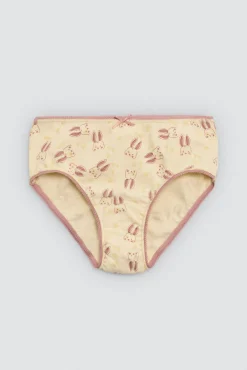 Pack 2 bragas infantiles algodón estampadas Tea time