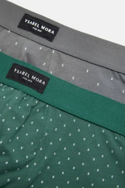 Pack 2 bóxers estampados minimal