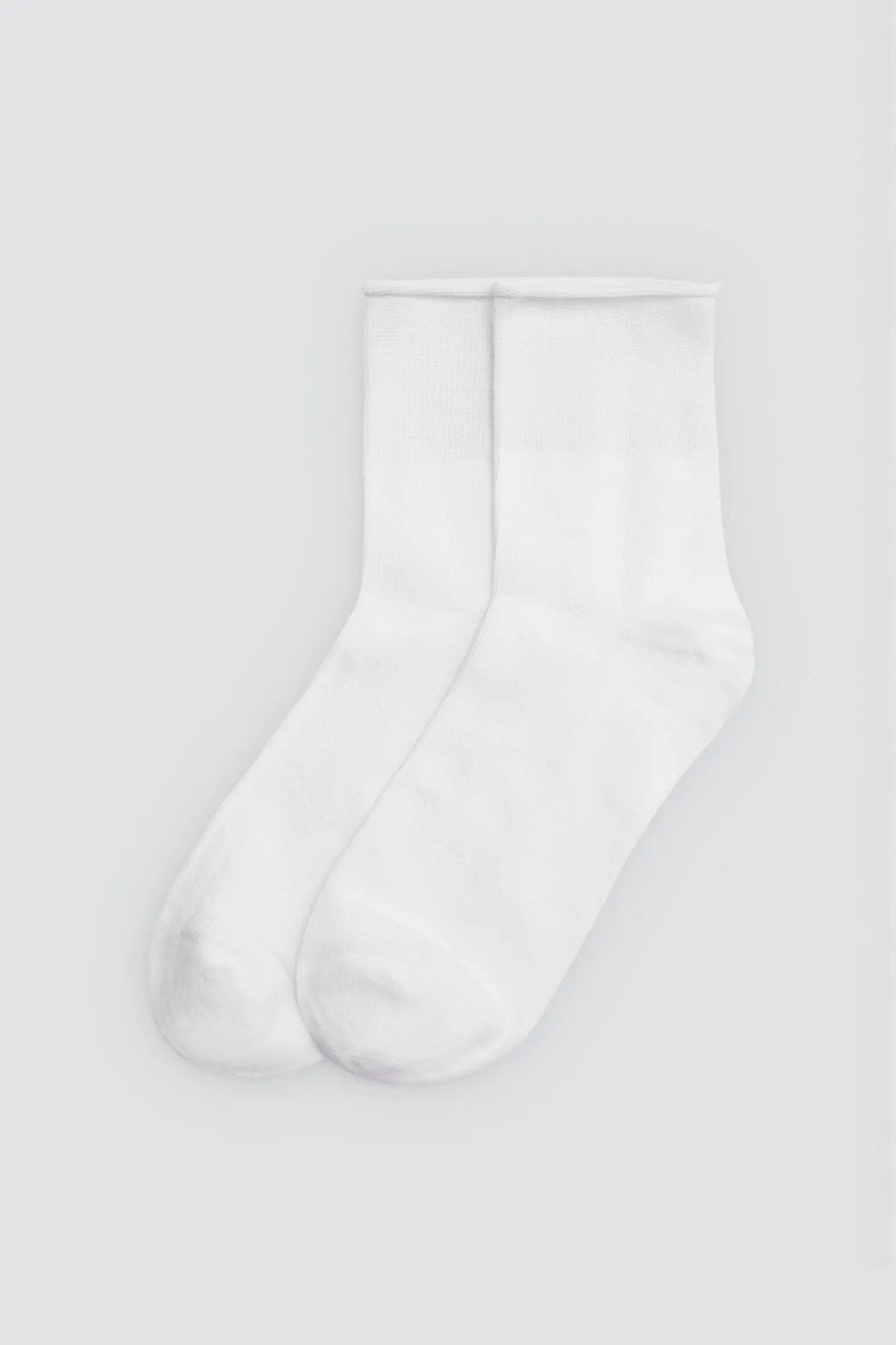 Pack 3 calcetines altos básicos lisos blanco