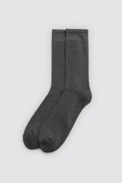 Pack 3 calcetines altos térmicos puño antipresión colores neutros