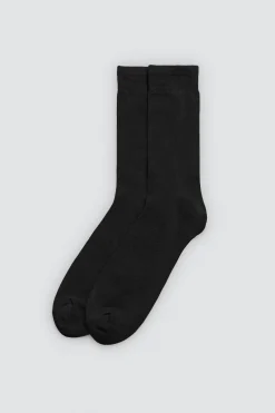 Pack 3 calcetines bambú básicos negro