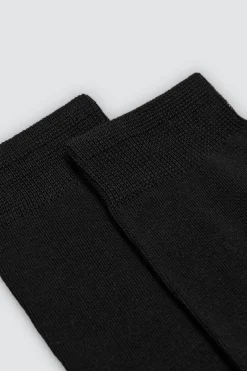 Pack 3 calcetines bambú básicos negro
