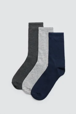 Pack 3 calcetines bambú cálidos tonos oscuros
