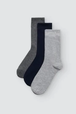 Pack 3 calcetines bambú colores neutros