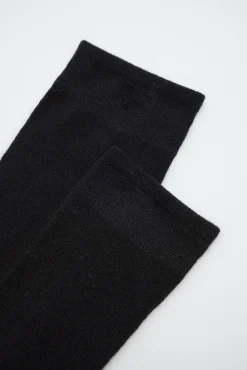 Pack 3 calcetines bambú negro