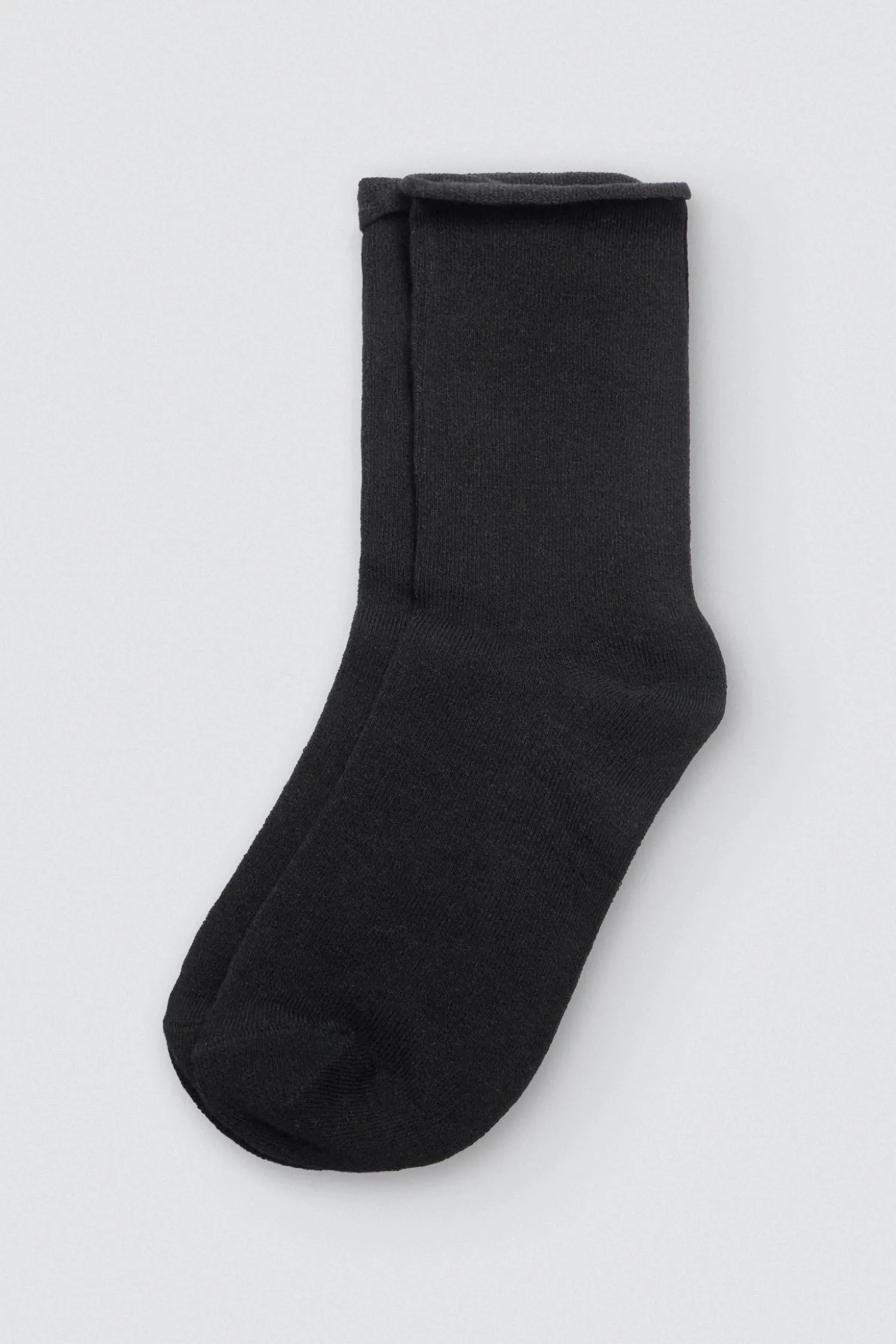 Pack 3 calcetines bambú sin puño negro