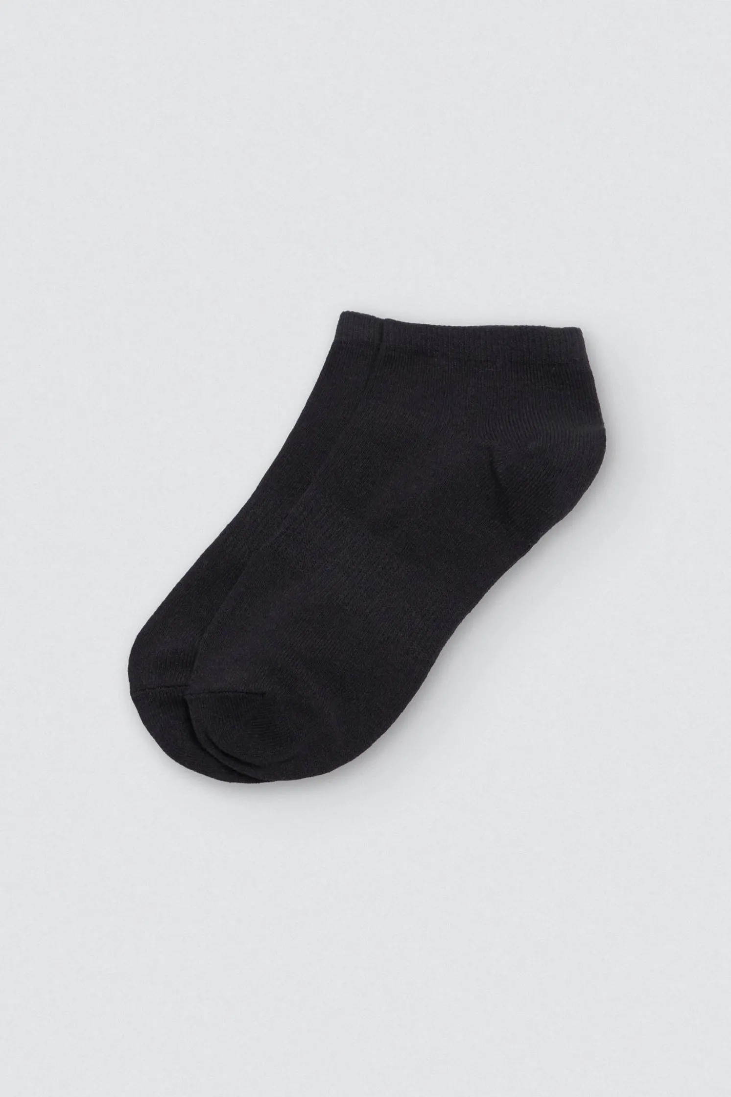 Pack 5 calcetines básicos cortos negro