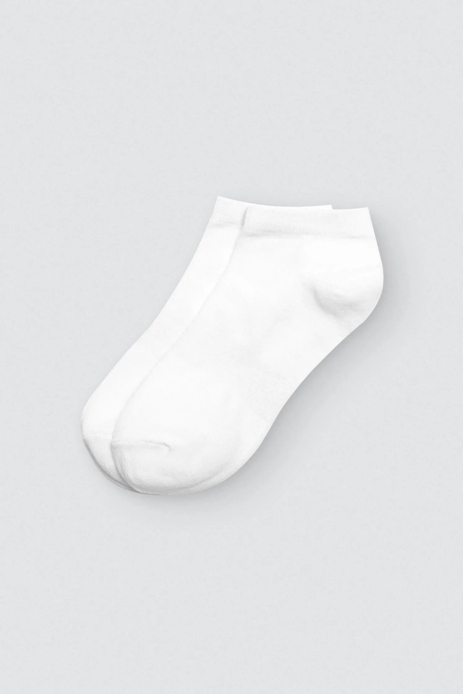 Pack 5 calcetines básicos cortos blanco