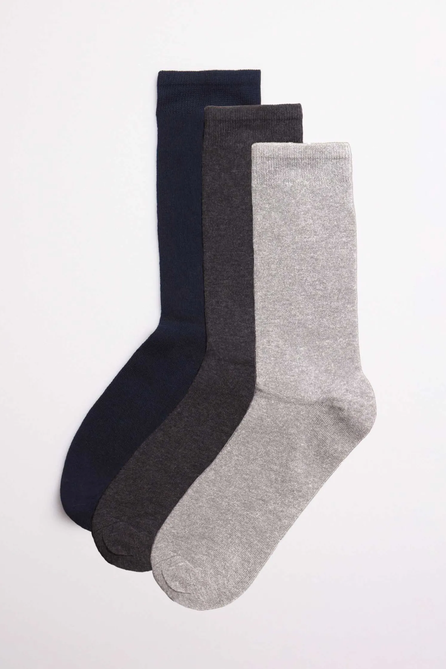 Pack 3 calcetines básicos mujer tonos neutros