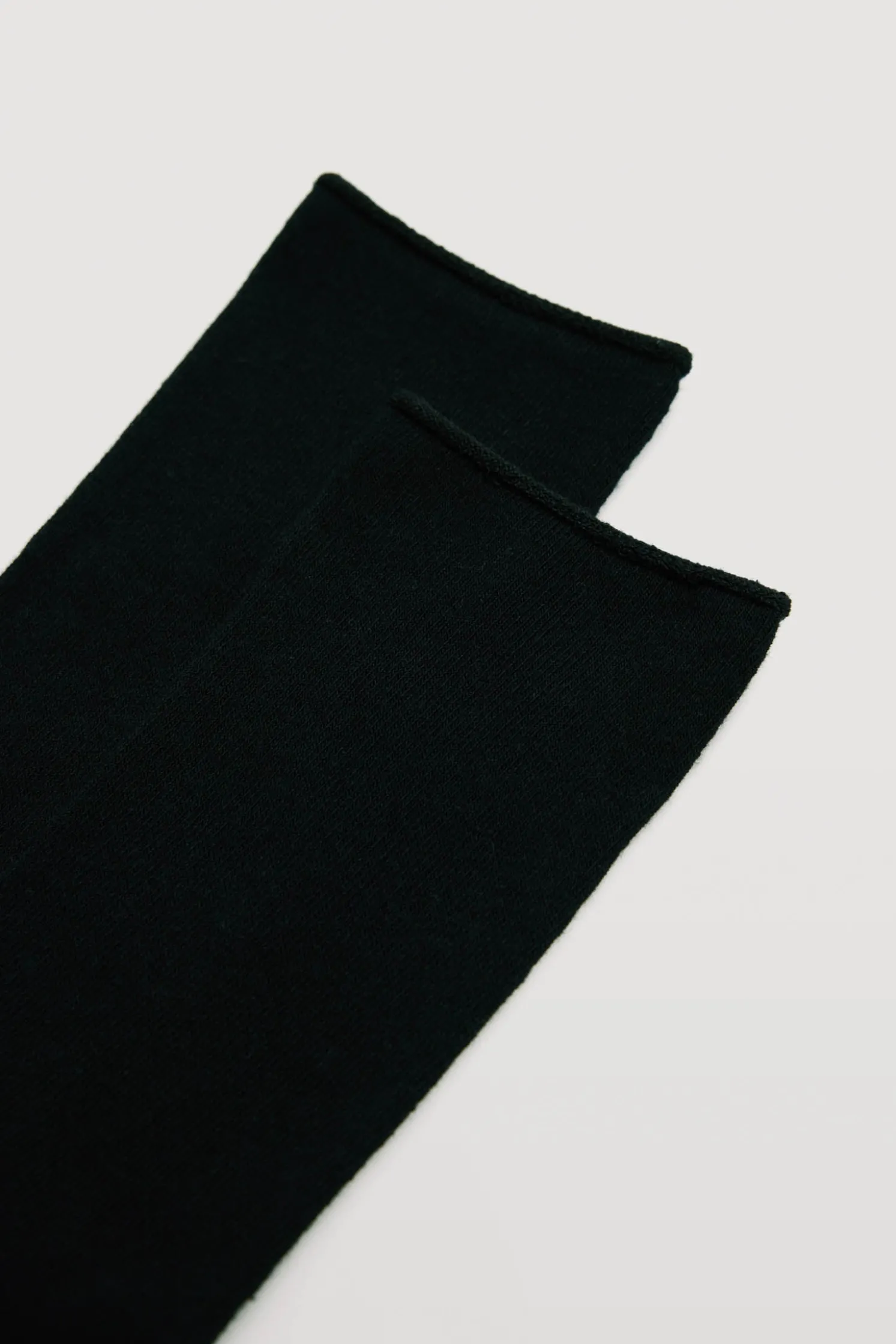 Pack 3 calcetines básicos mujer sin puño negros