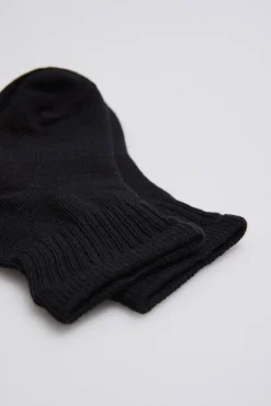 Pack 3 calcetines cortos infantil negro