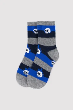Pack 3 calcetines cortos infantiles estampados