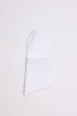 Pack 3 calcetines cortos transpirables blanco