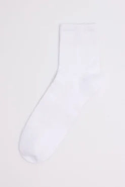 Pack 3 calcetines cortos transpirables blanco