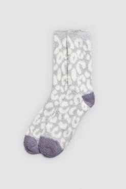 Pack 3 calcetines de franela antideslizantes estampados