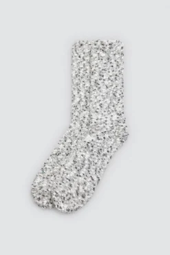Pack 3 calcetines de pelo textura jaspeada