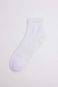 Pack 3 calcetines deportivos cortos blanco
