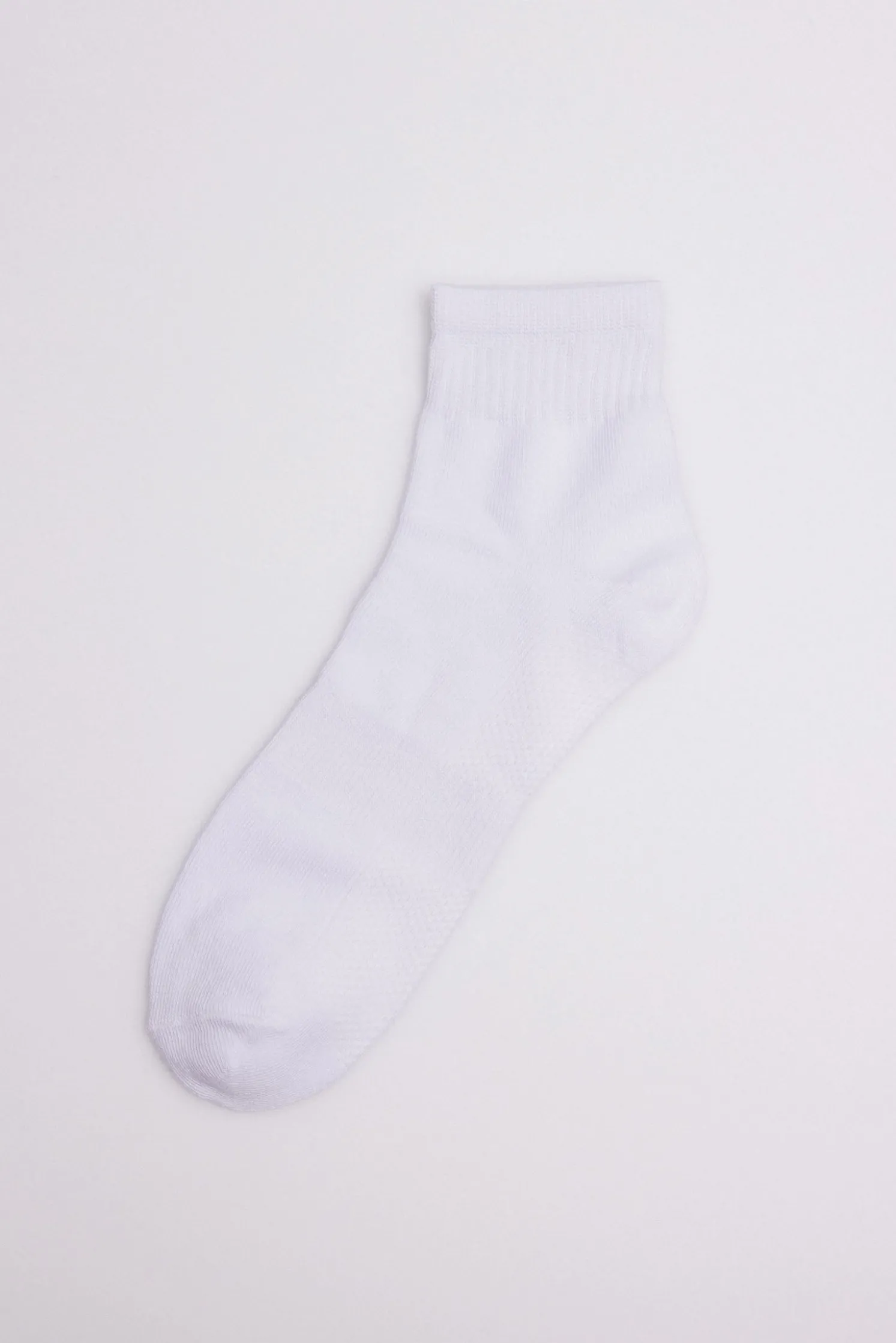 Pack 3 calcetines deportivos cortos blanco