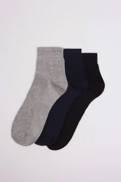 Pack 3 calcetines deportivos cortos surtidos