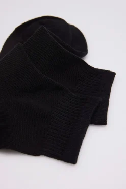 Pack 3 calcetines deportivos cortos negro