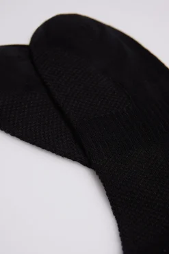 Pack 3 calcetines deportivos tobilleros negro