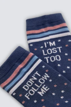 Pack 4 calcetines estampados Don't follow me