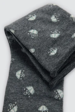Pack 4 calcetines estampados sin puño