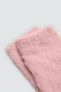 Pack 4 calcetines extra suaves de pelo colores lisos
