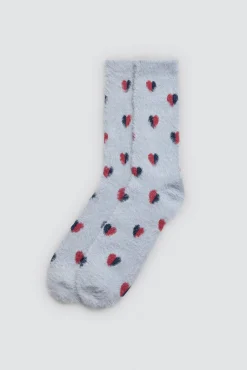 Pack 3 calcetines extra suaves de pelo estampados