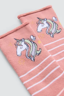 Pack 3 calcetines infantiles térmicos sin puño Sparkle