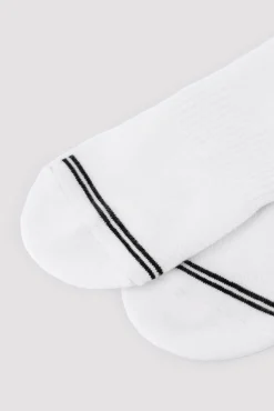 Pack 3 calcetines tobilleros detalle raya contrastada