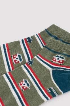 Pack 3 calcetines tobilleros estampados