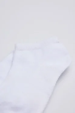 Pack 3 calcetines tobilleros infantil blanco