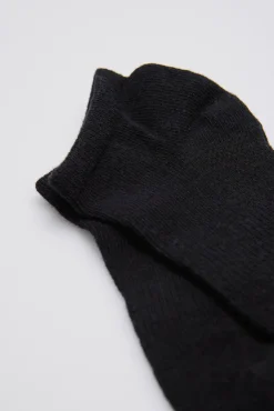 Pack 3 calcetines tobilleros infantil negro