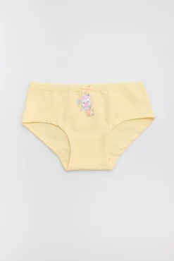 Pack de 2 bragas hipster infantiles estampado comida