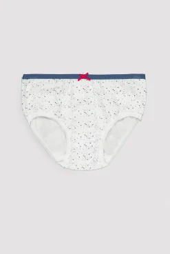 Pack de 2 bragas infantiles estampadas caniche