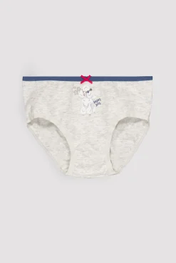 Pack de 2 bragas infantiles estampadas caniche