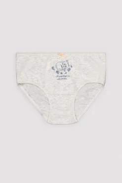 Pack de 2 bragas infantiles estampadas gato