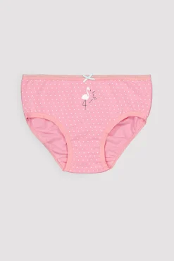 Pack de 2 bragas infantiles estampado flamencos