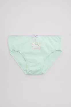Pack de 2 bragas infantiles estampado unicornios