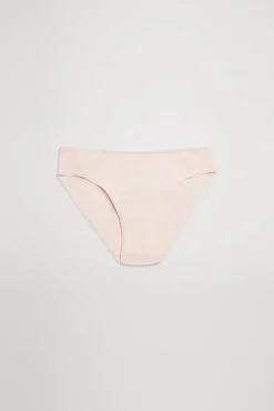 Pack de 2 bragas juveniles rosa y gris pastel