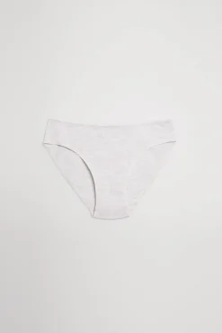 Pack de 2 bragas juveniles rosa y gris pastel