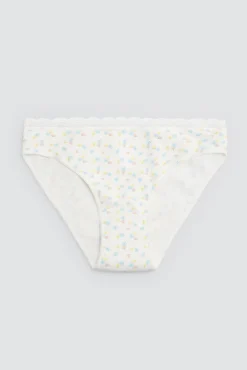 Pack de 2 bragas midi estampadas pastel tonos rosa