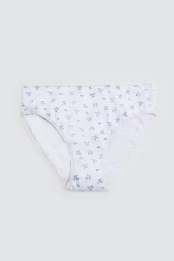 Pack de 2 bragas midi estampadas