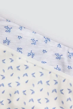 Pack de 2 bragas midi estampadas
