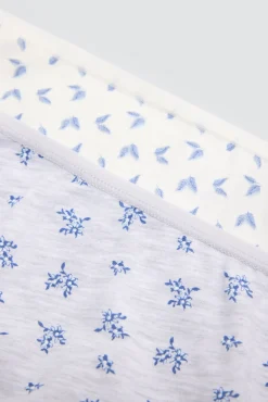 Pack de 2 bragas midi estampadas