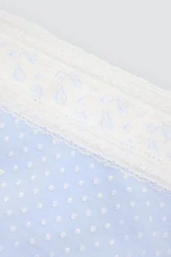 Pack de 2 bragas midi estampadas pastel tonos azules